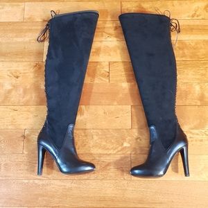 Nine West Women's Over TheKnee High Heels Boots